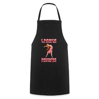 Mom Mutter Mutter Tanz Mutter - Kochschürze - Schwarz - Vorne - AI Model Male 185 dark (185cm)