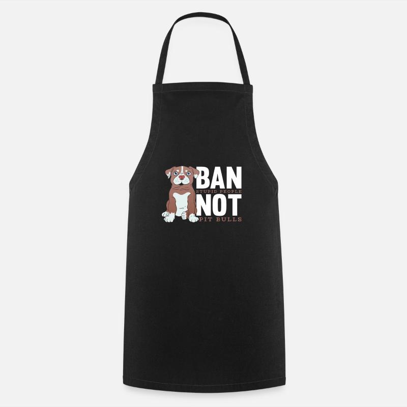 Pitbull Pitbull Interdiction - Tablier de cuisine - noir