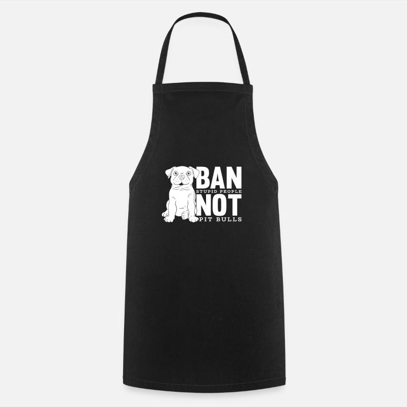 Pitbull Pitbull Interdiction - Tablier de cuisine - noir