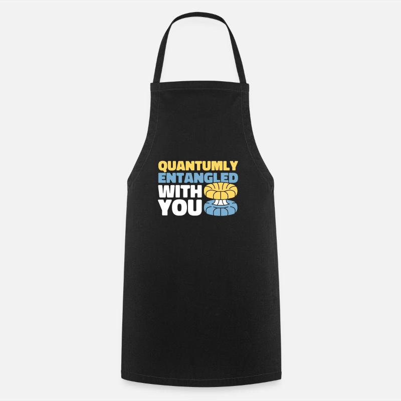 Physique Phyker Drôle de physique quantique - Tablier de cuisine - noir