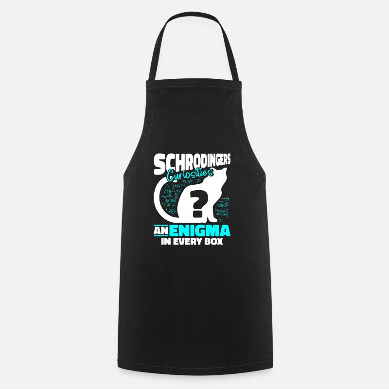 Physique Phyker Schrödinger Physique quantique - Tablier de cuisine - noir