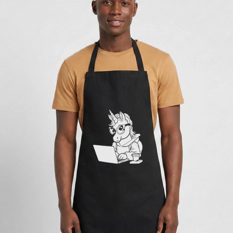 Entwickler Coder Programmierer Kaffee Kochschürze