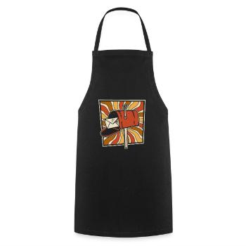 Facteur Facteur - Tablier de cuisine - noir - Devant - AI Model Male 185 dark (185cm)
