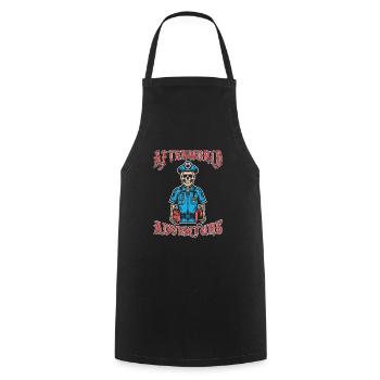 Ambulance Service Paramedic Paramedic - Cooking Apron - black - Front - AI Model Male 185 dark (185cm)