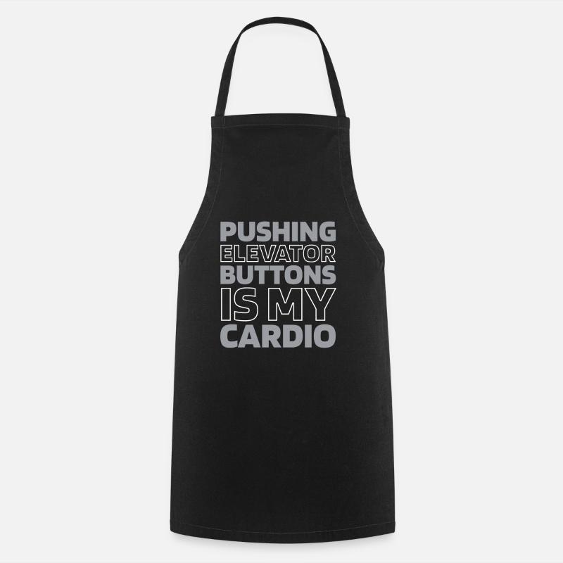 Elevator Elevator - Cooking Apron - black