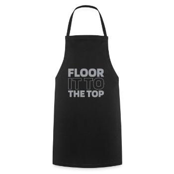 Elevator Elevator - Cooking Apron - black - Front - AI Model Male 185 dark (185cm)