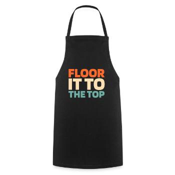 Elevator Elevator - Cooking Apron - black - Front - AI Model Male 185 dark (185cm)