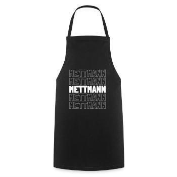 German city of Mettmann, North Rhine-Westphalia - Cooking Apron - black - Front - AI Model Male 185 dark (185cm)