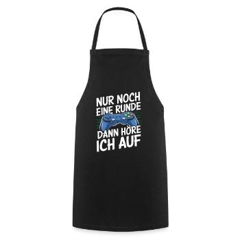 Video Gaming Pc Gamer Zocker Zocken - Cooking Apron - black - Front - AI Model Male 185 dark (185cm)
