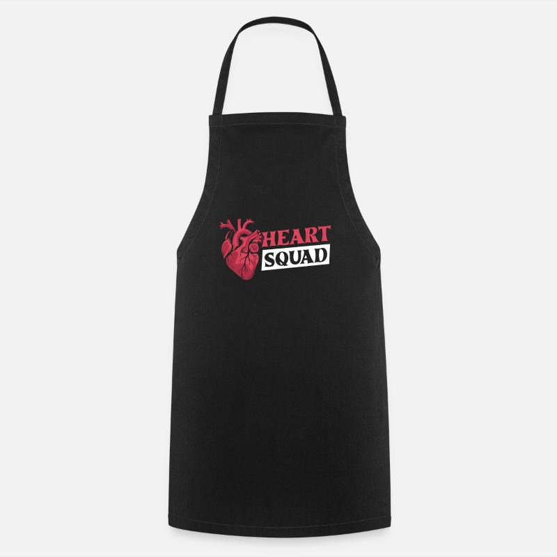 Cardiologue Kader - Tablier de cuisine - noir