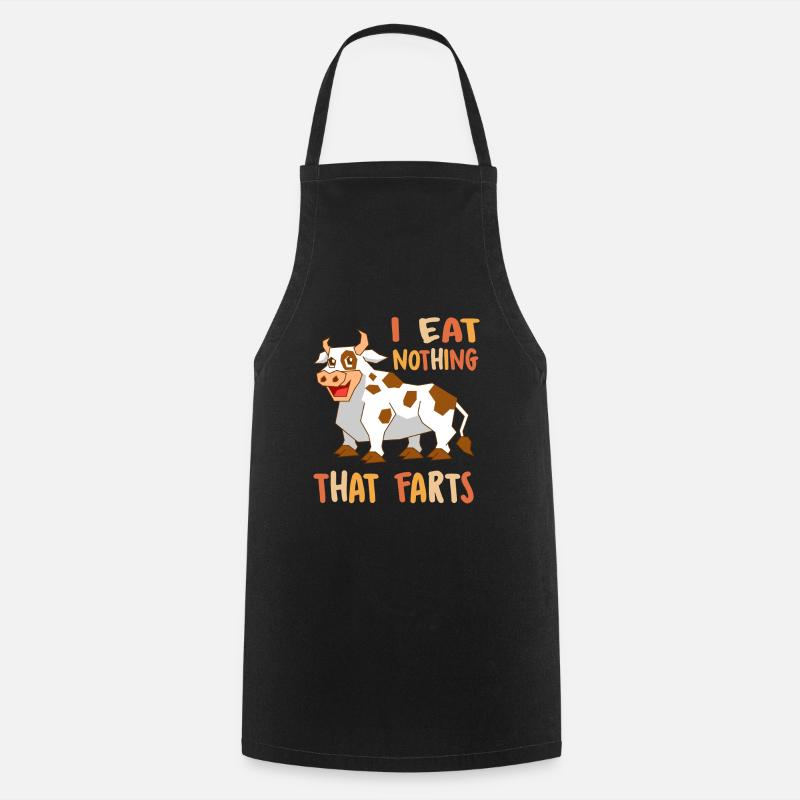Vegan Vegans - Cooking Apron - black