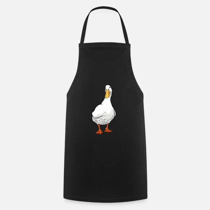canard - Tablier de cuisine - noir