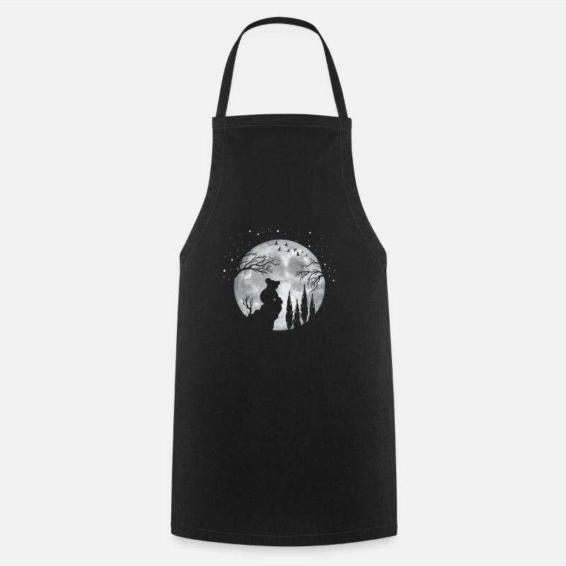Koala Koala Bear - Cooking Apron - black