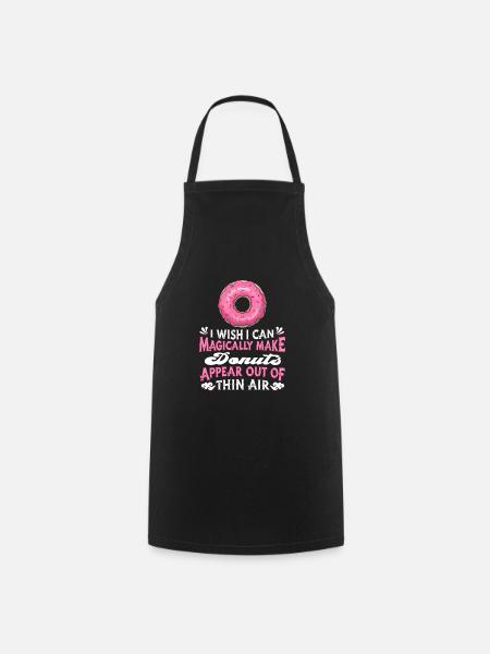 Donut Doughnut - Kochschürze - Schwarz