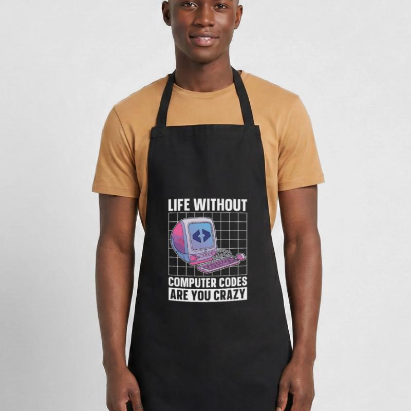 Programmierer Coder Software Entwickler Kochschürze