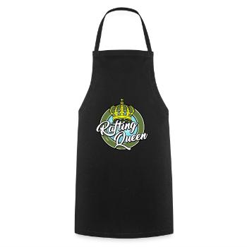 Rafting White Water Canoe Kayak - Cooking Apron - black - Front - AI Model Male 185 dark (185cm)