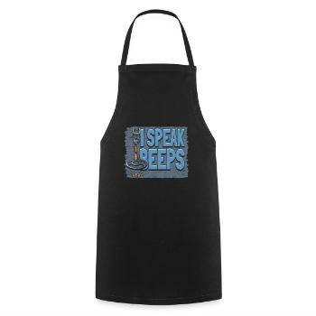 Prospector - Cooking Apron - black - Front - AI Model Male 185 dark (185cm)