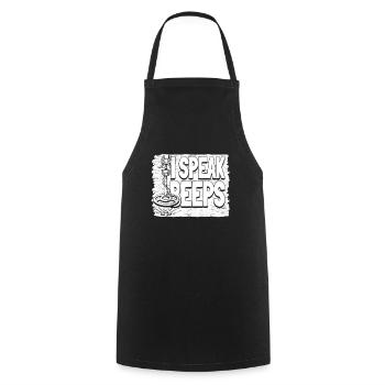 Prospector - Cooking Apron - black - Front - AI Model Male 185 dark (185cm)