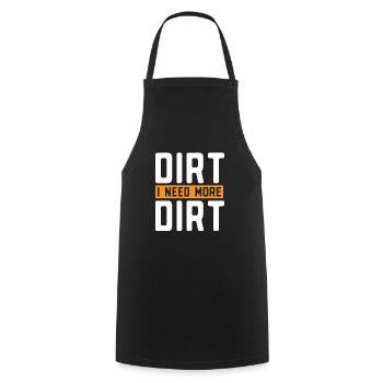 Prospector - Cooking Apron - black - Front - AI Model Male 185 dark (185cm)
