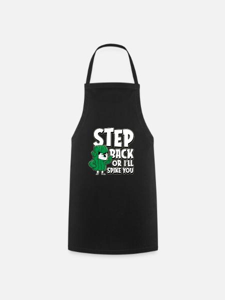 Cactus Garden Cactus - Cooking Apron - black