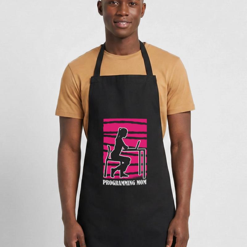 Entwickler Coder Programmierer Mama Kochschürze
