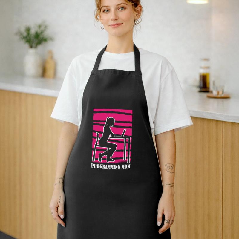 Developer Coder Programmer Mama Cooking Apron