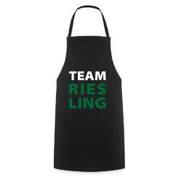 Team Riesling - Kochschürze - Schwarz - Vorne - AI Model Male 185 dark (185cm)