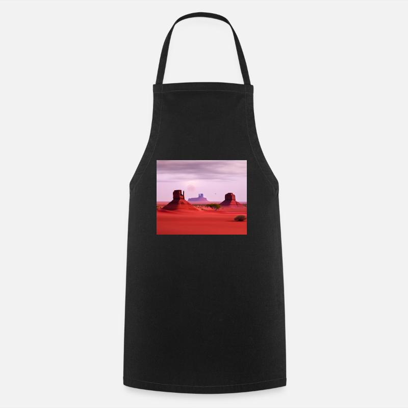 Monument Valley - Tablier de cuisine - noir