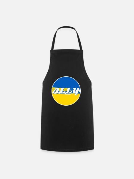 Ally Ukraine - Kochschürze - Schwarz