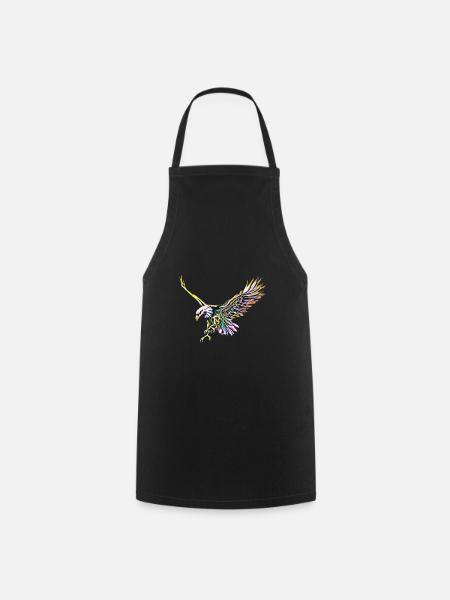 Eagle - Cooking Apron - black