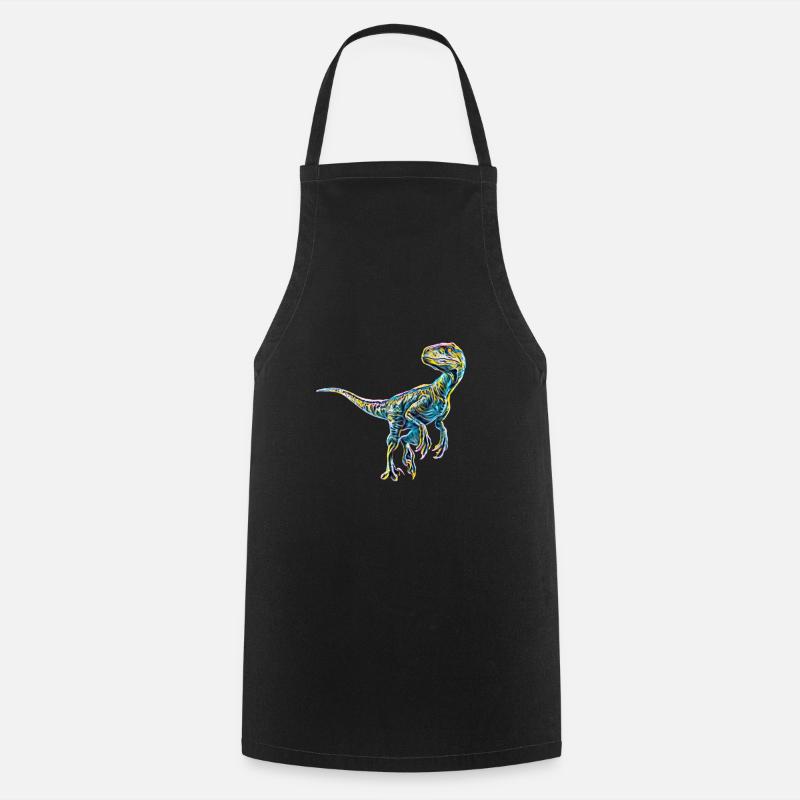 Velociraptor - Tablier de cuisine - noir