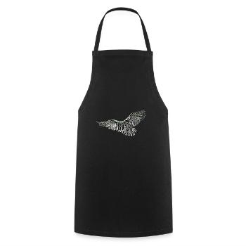 Aigle - Tablier de cuisine - noir - Devant - AI Model Male 185 dark (185cm)