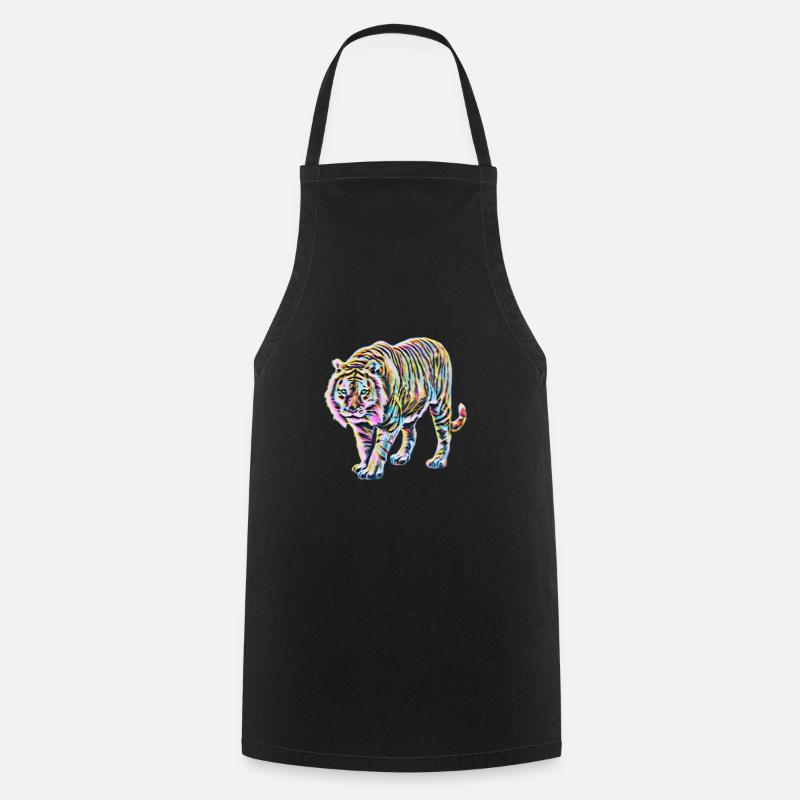 Tiger - Kochschürze - Schwarz