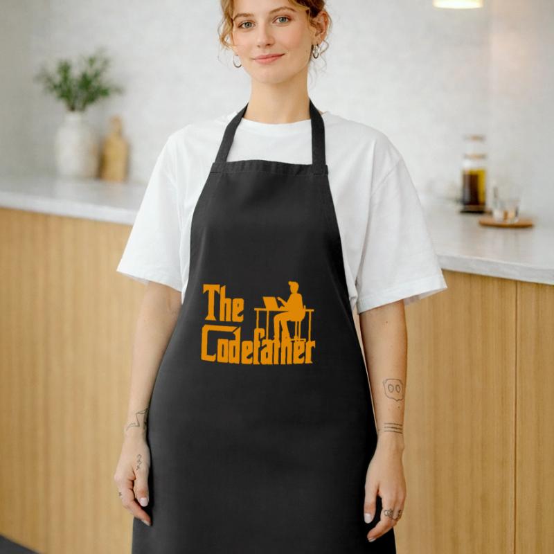 The Codefather Coding Programier Cadeau Tablier de cuisine