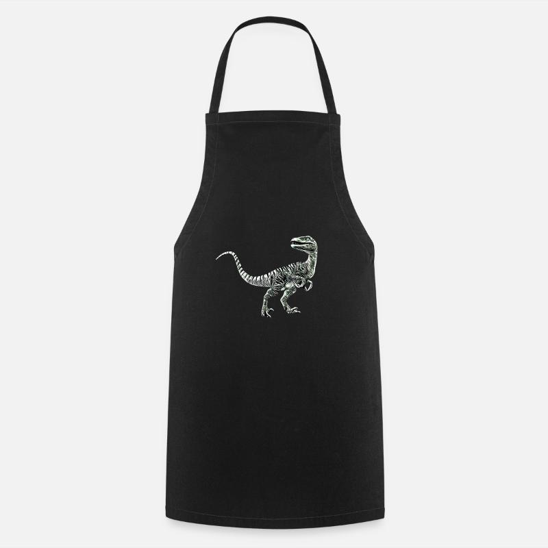 Velociraptor - Tablier de cuisine - noir