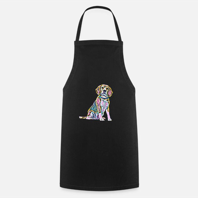 Beagle - Tablier de cuisine - noir