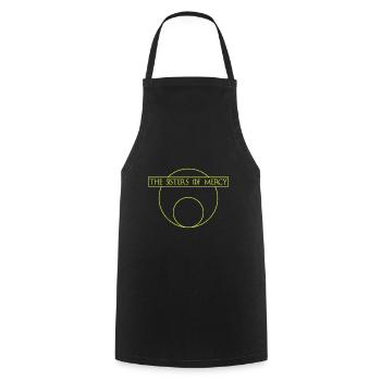 The Sisters of Mercy sister gift - Cooking Apron - black - Front - AI Model Male 185 dark (185cm)