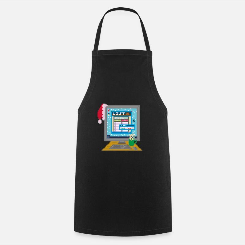 LA LISTE - Tablier de cuisine - noir