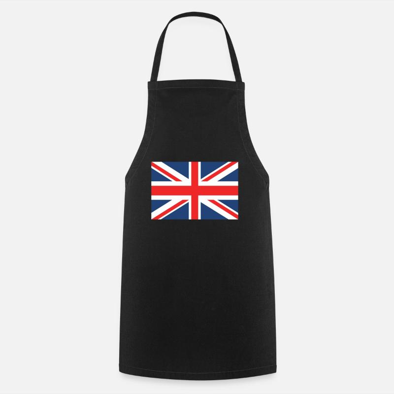 Union jack - Kochschürze - Schwarz