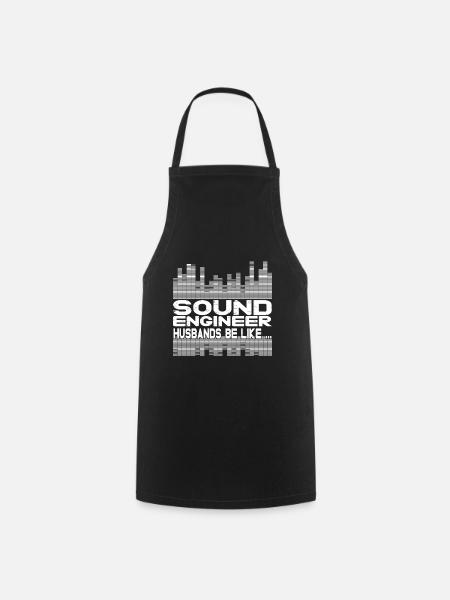 Tontechniker Sound Audio Engineer - Kochschürze - Schwarz