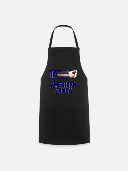 Amerikanisch-Samoa - Kochschürze - Schwarz