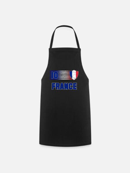 Frankreich - Kochschürze - Schwarz