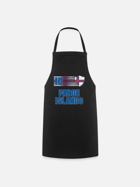 Färöer Inseln - Kochschürze - Schwarz