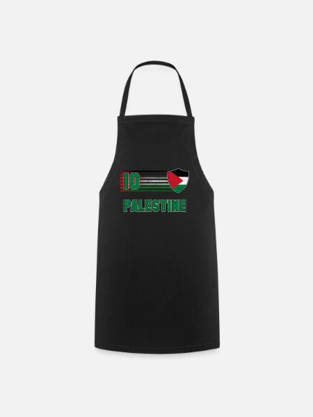 Palästina - Kochschürze - Schwarz