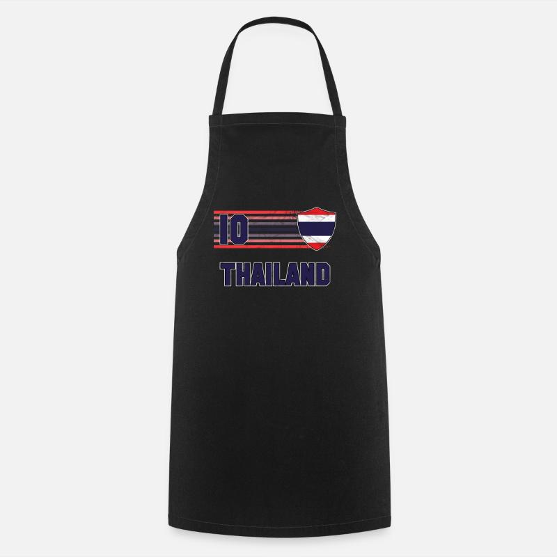 Thaïlande - Tablier de cuisine - noir