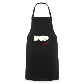 Hip Hop Rap hip hop - Kochschürze - Schwarz - Vorne - AI Model Male 185 dark (185cm)
