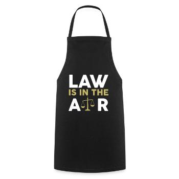 Avocat juriste avocat avocat - Tablier de cuisine - noir - Devant - AI Model Male 185 dark (185cm)