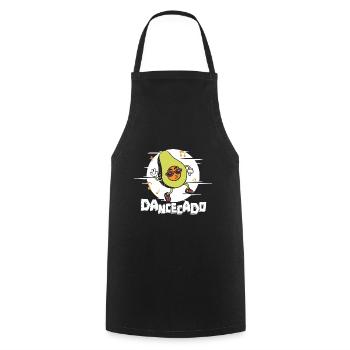 Dancing Dancer Dance - Cooking Apron - black - Front - AI Model Male 185 dark (185cm)