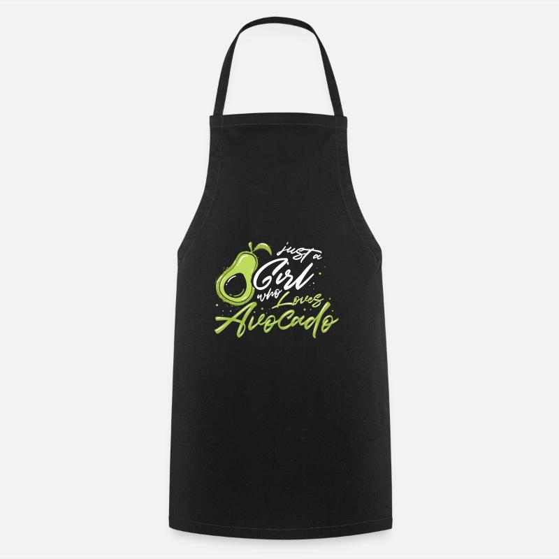 Avocado - Tablier de cuisine - noir