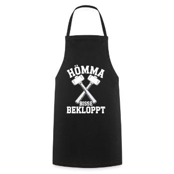 North Rhine-Westphalia NRW Germany Ruhrpott - Cooking Apron - black - Front - AI Model Male 185 dark (185cm)